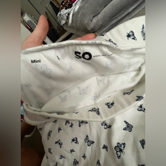 cotton  mini skirt - Picture 1 of 4